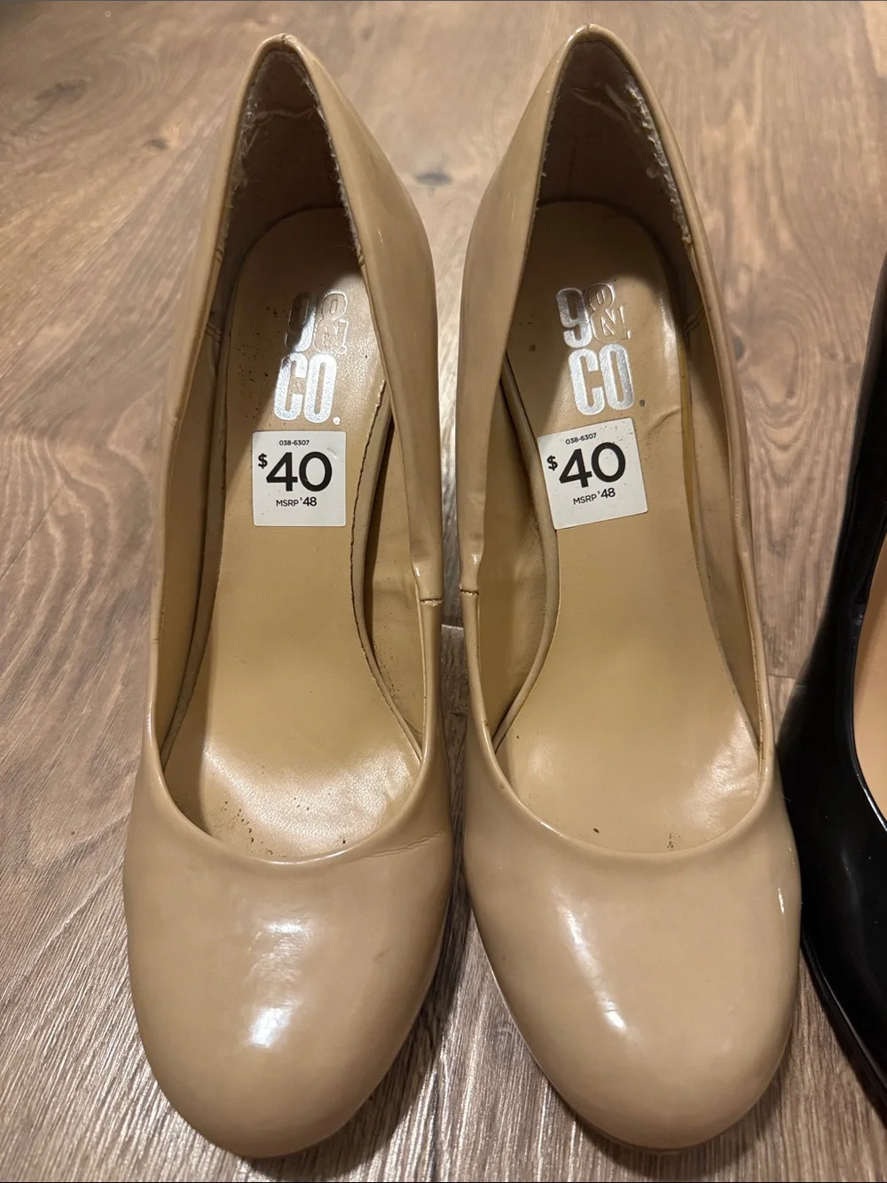9 CO Classic Women's Pumps in Nude and Black